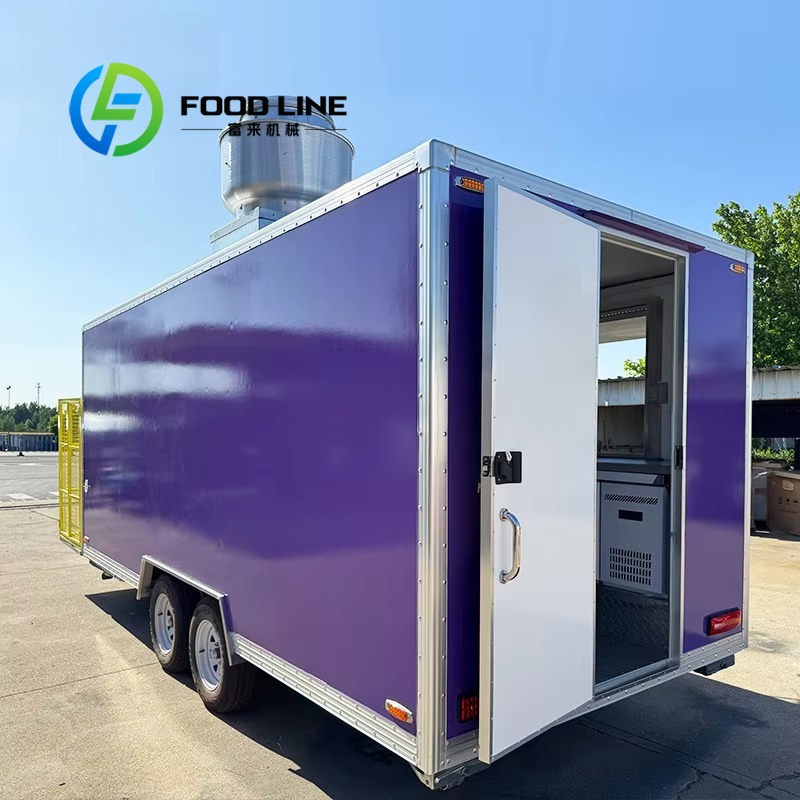Coffee Van Equipment - Carrinho de Comida Móvel Personalizado, Trailer