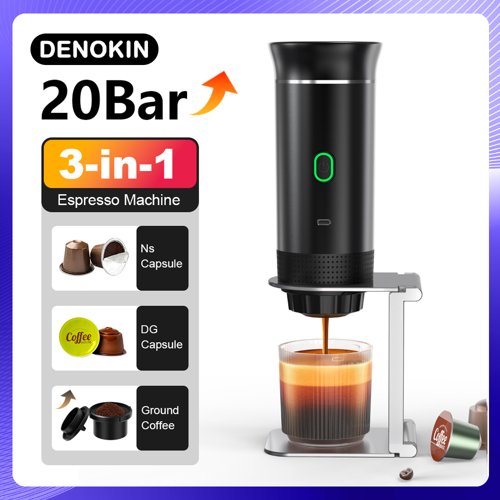 Coffee Equipment For Camping - Máquina de café expresso portátil elétrica