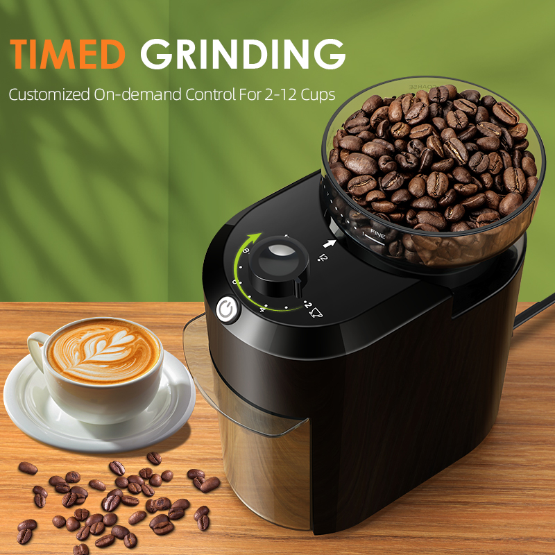 Wancle moedor de café elétrico - Coffee Grinder Burr Flat avaliação e preço