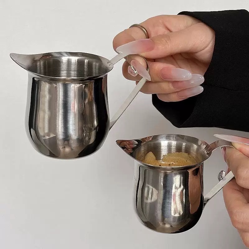 Jarra de leite em aço inoxidáv - Espresso Shot Glass avaliação e preço
